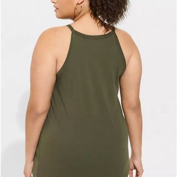 Torrid BLACK Sleeveless Tank Top with Cut Out Design - Picture 4 of 9